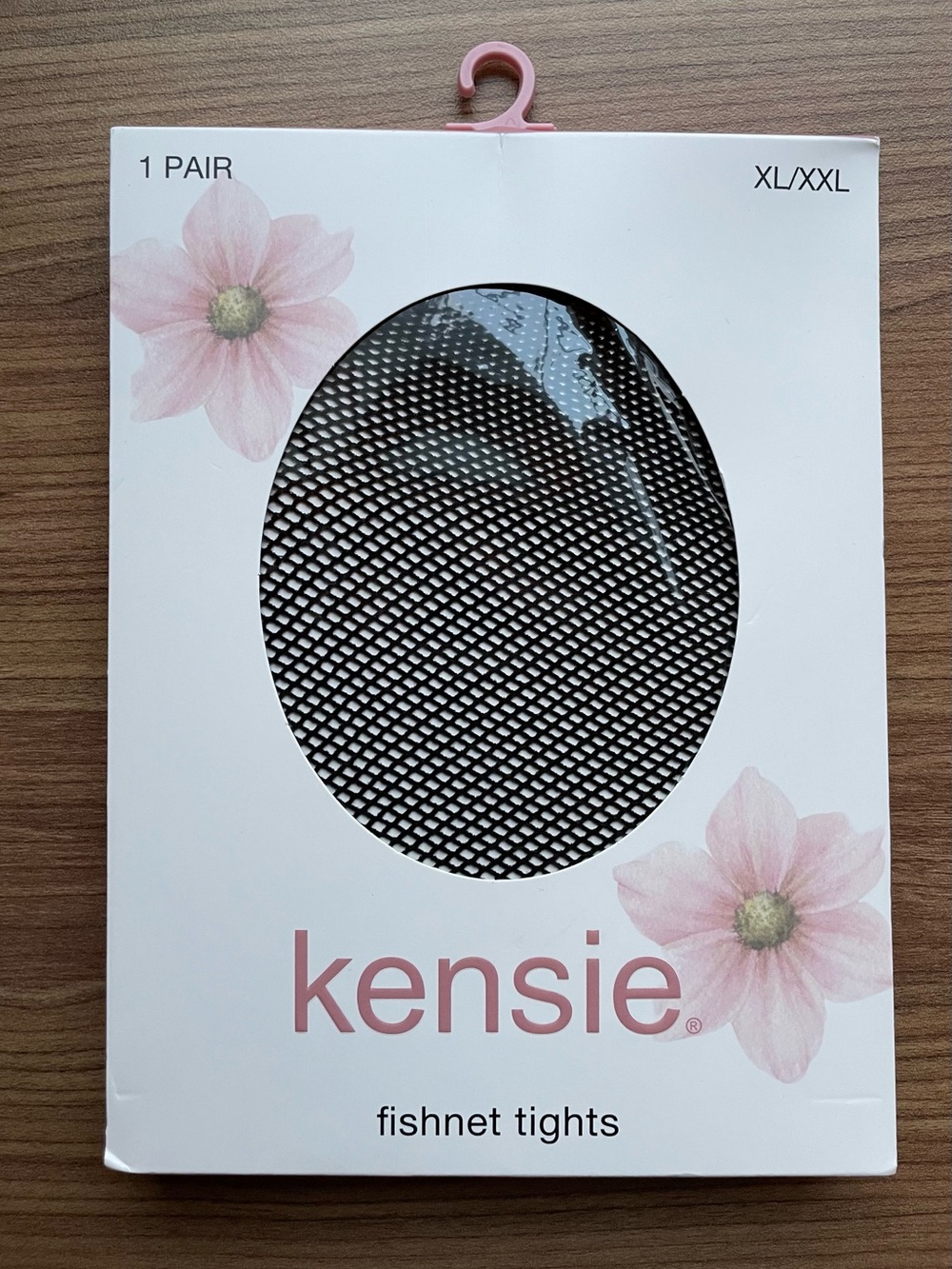 Kensie Black Fishnet Tights Size XL/XXL